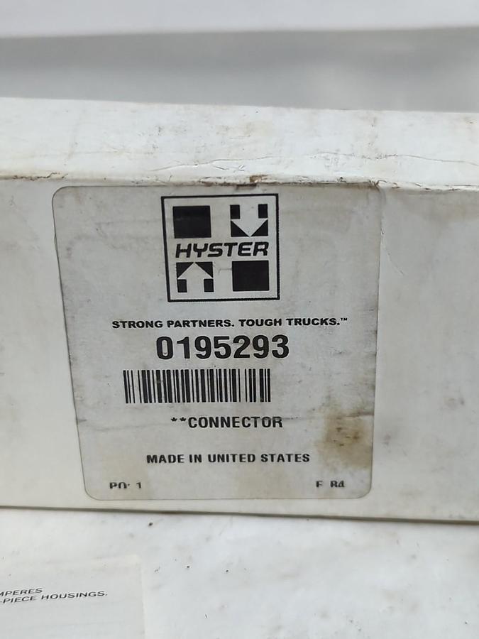 HYSTER,0195293,SY 350A-600V BATTERY CONNECTOR GRAY NOS