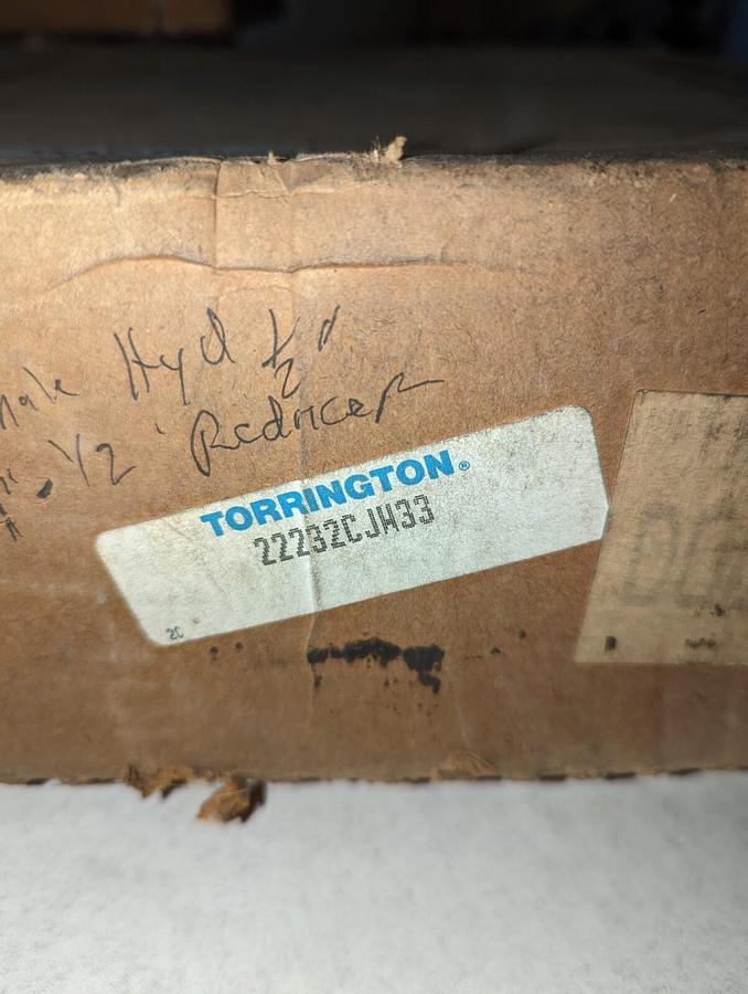TORRINGTON,22232CJW33,SPHERICAL ROLLER BEARING 160MM X 290MM X 80MM..NOS