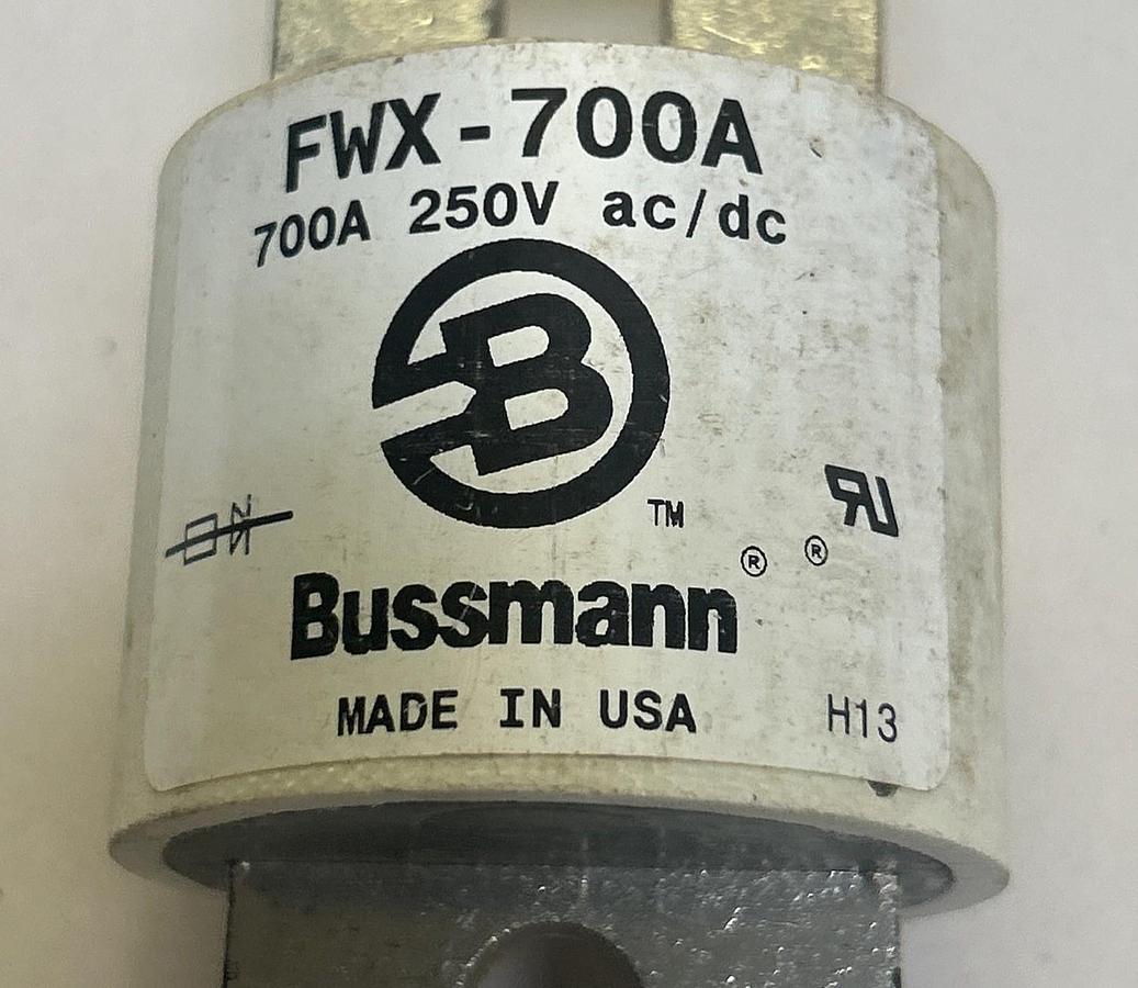 Used BUSSMANN,FWX-700A,FUSE 700A 250V