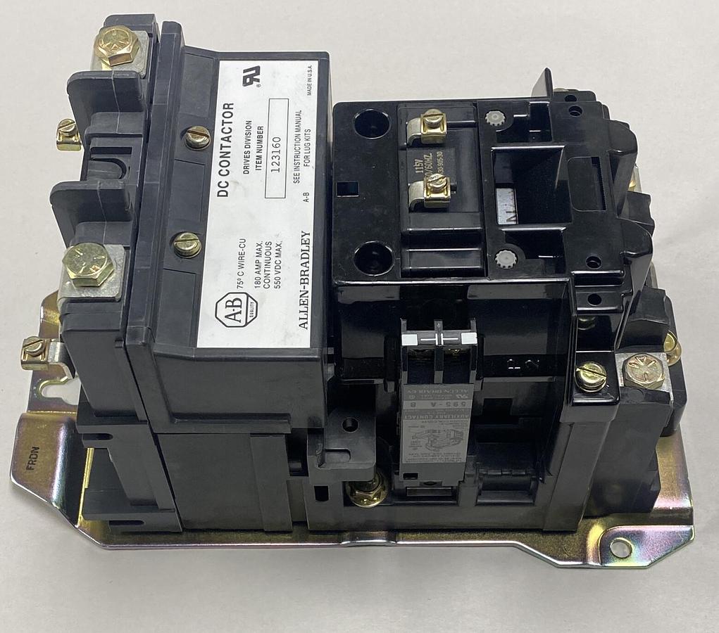 Allen Bradley,123160 DC,Contactor 180A 550VDC NOS