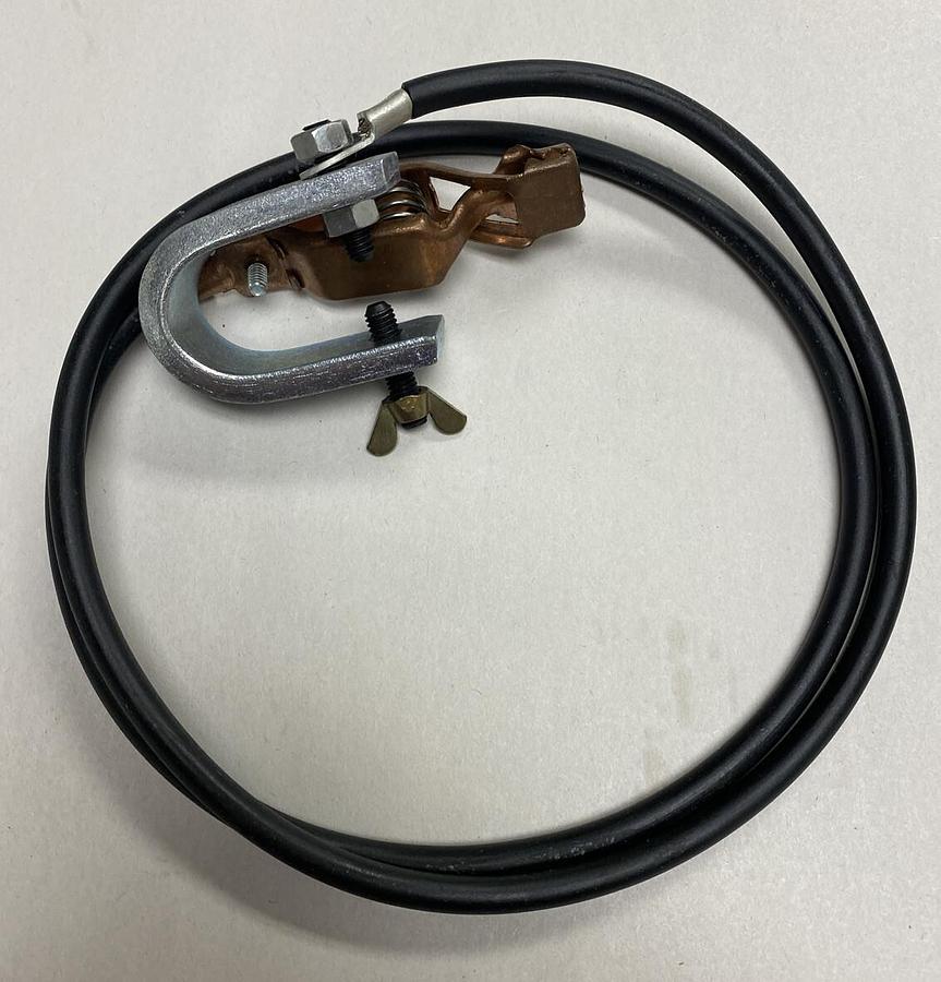 Wesco,272032,Ground Wire With Clamp And Insulation New