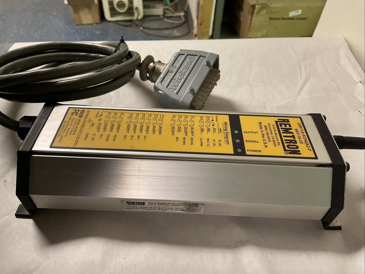 Used Remtron Laird,25R11AKQN3X2P,Crane Remote Contoller Receiver RCR815