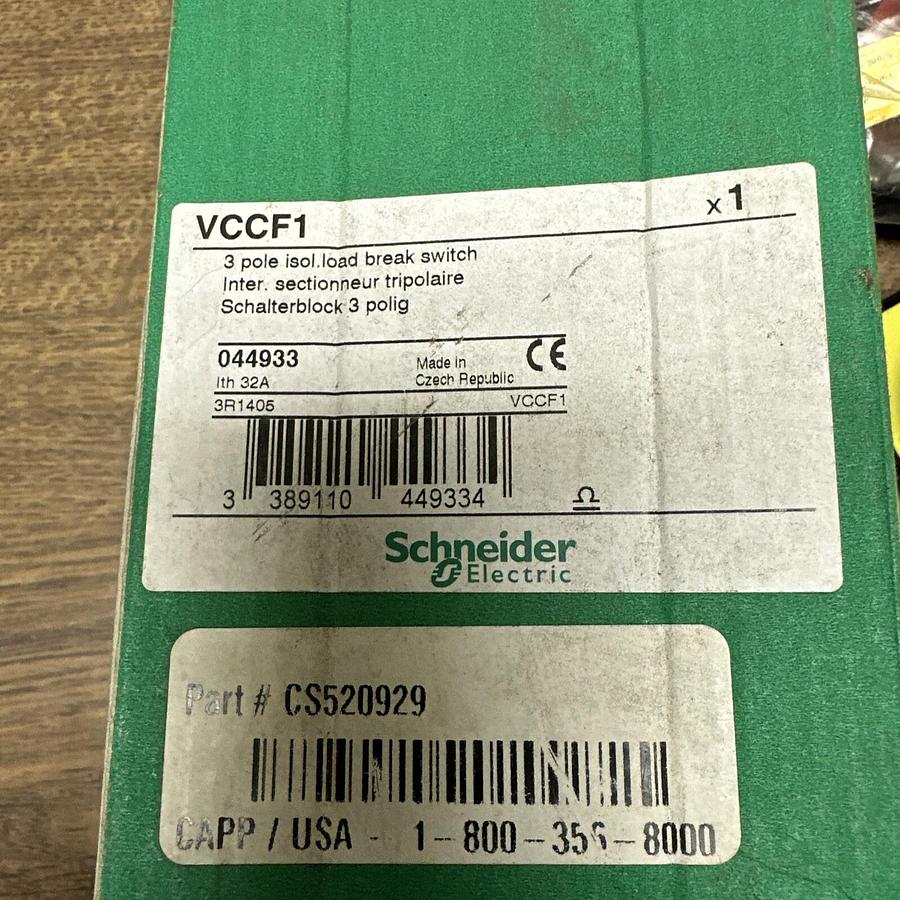 Schneider Electric,VCCF1,3 Pole Load Breaker Switch