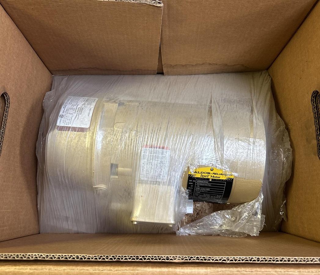 BALDOR,VEBNM3542,BRAKE MOTOR .75HP 1750RPM 208-230/460V 3PH 56C FRAME