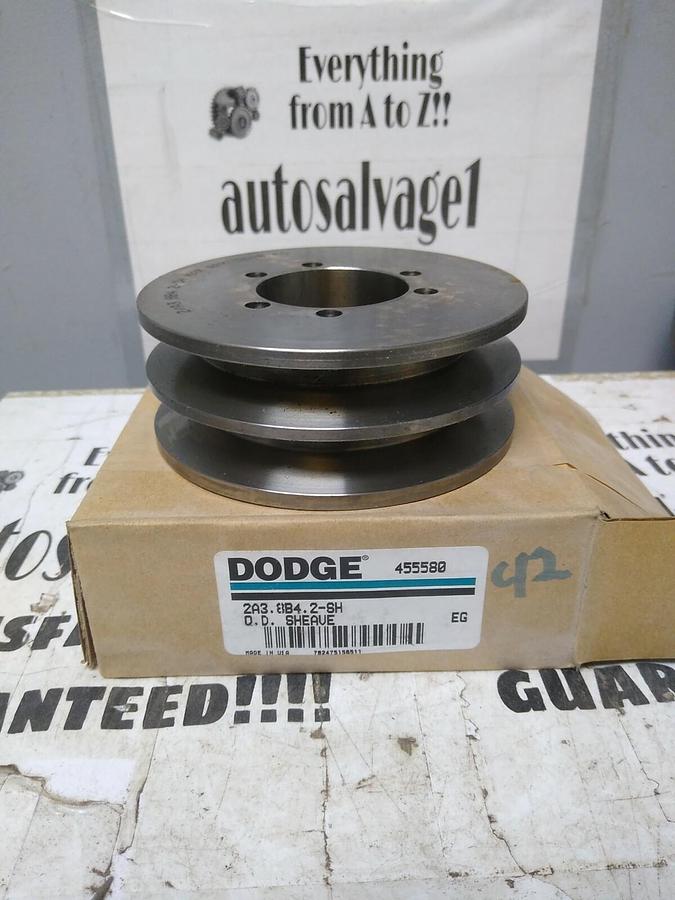 DODGE,455580  2A3.8B4.2-SH Q.D.,SHEAVE NOS