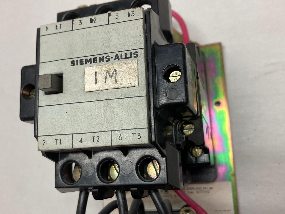 Siemens,OLR1000,Solid State Relay Class 10 6.3-10A