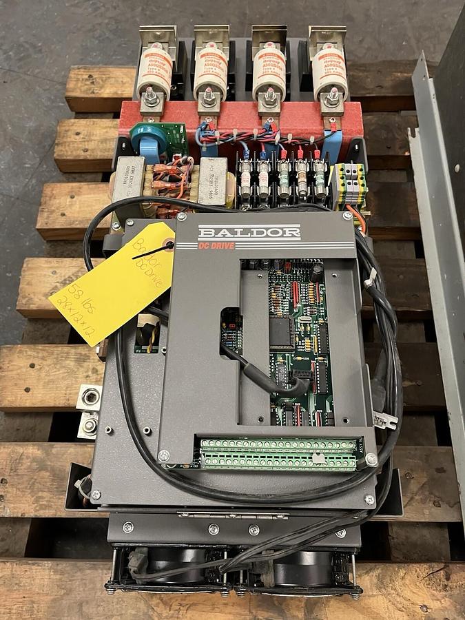 Used BALDOR,BC19H250-CO,DC DRIVE 50HP IN 230V OUTPUT 180A 240VDC