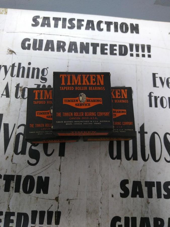 Used TIMKEN,A-6162,ROLLER BEARING CONE LOT OF 3 NOS
