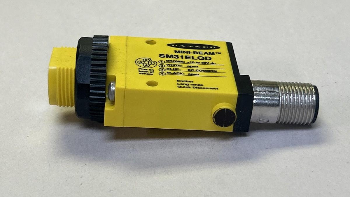 BANNER,SM31ELQD,PHOTOELECTRIC SENSOR NOS