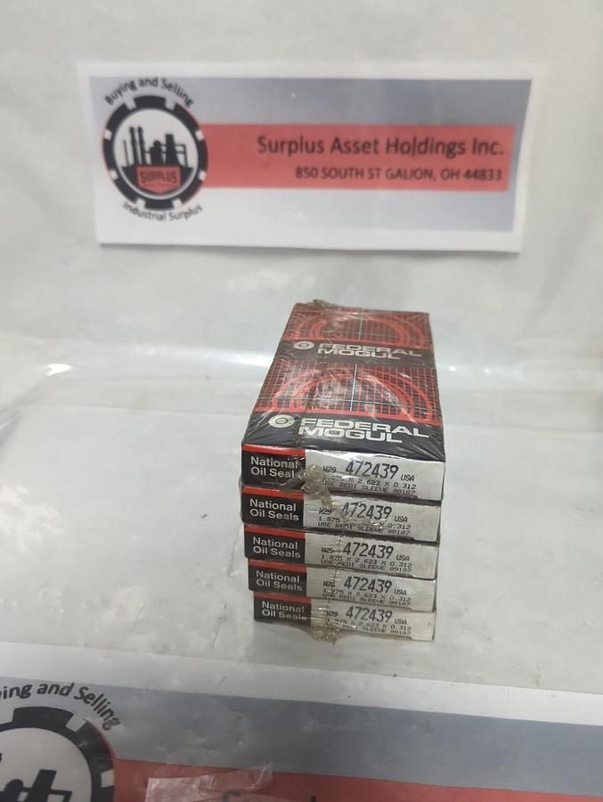 FEDERAL MOGUL,472439,OIL SEAL 1.875X2.623X0.312 PACK OF 10 NOS