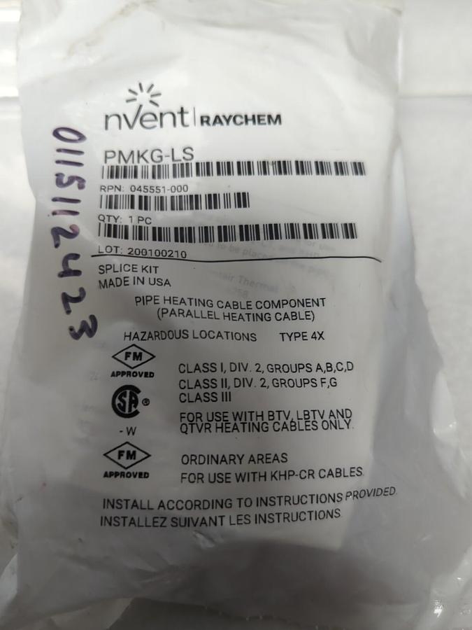Used RAYCHEN,PMKG-LS,SPLICE KIT NEW