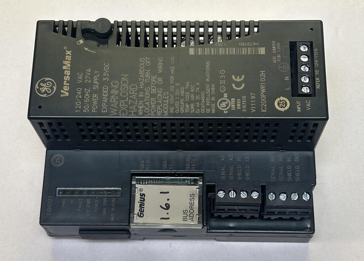 Used GE FANUC,IC200PWR102H,VERSAMAX POWER SUPPLY MODULE