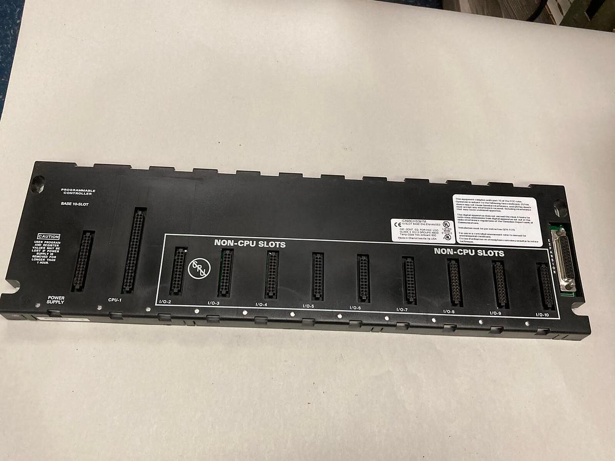 Used GE Fanuc,IC693CHS391M,Base 10 Slot Expansion