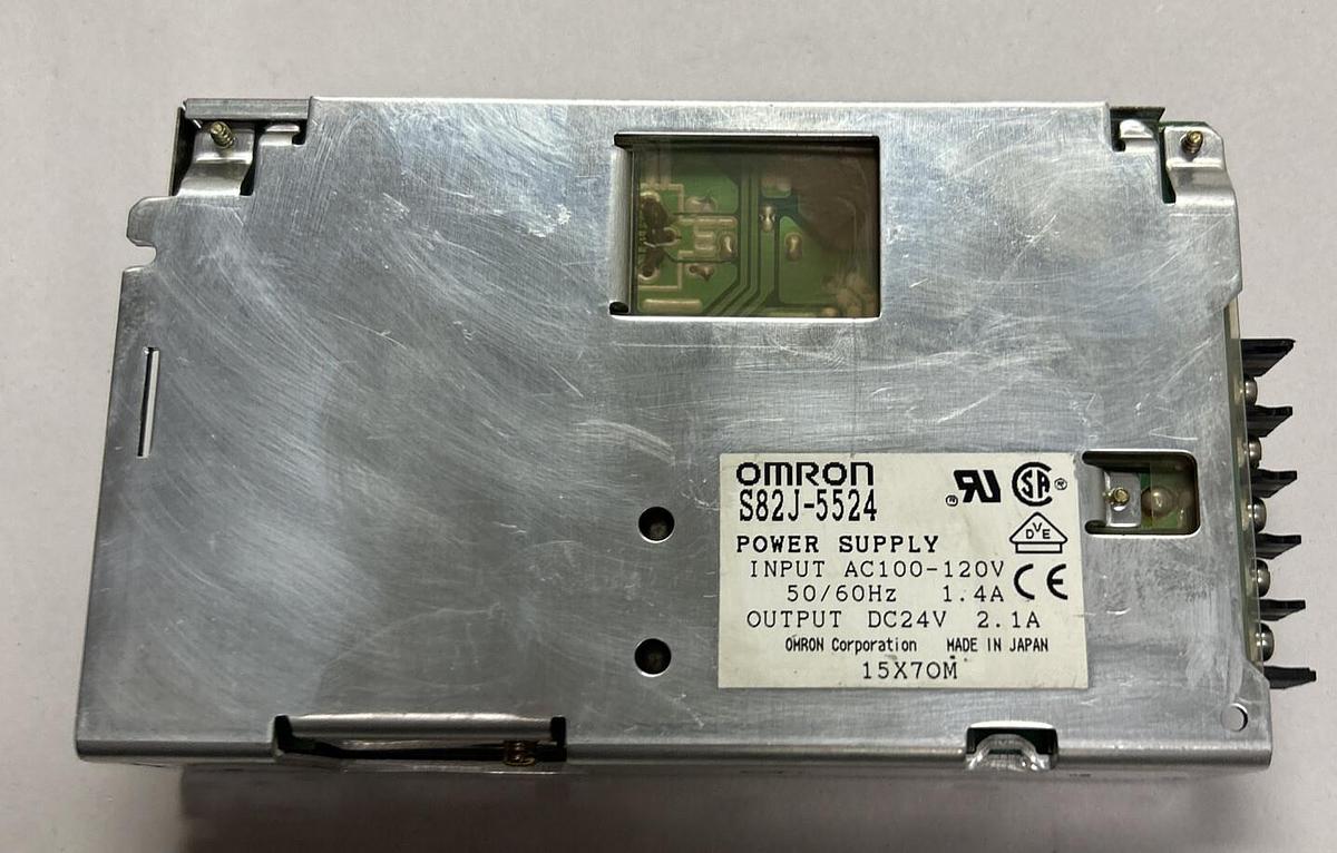 Used OMRON,S82J-5524,POWER SUPPLY