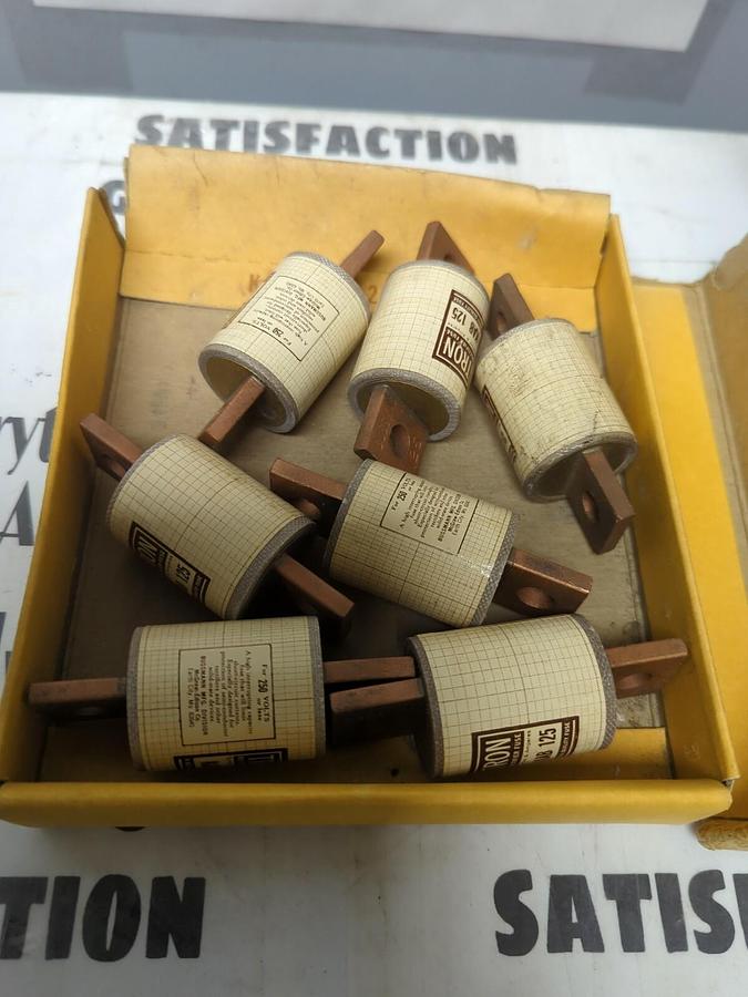 COOPER BUSSMANN,KAB-125,RECTIFIER FUSES BOX OF 7 NOS