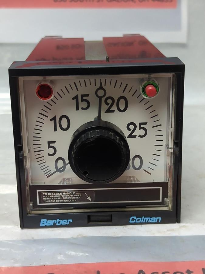 Used BARBER-COLEMAN,A-13927-100,ANALOG SET POINT TEMPERATURE CONTROLLER PRE-OWNED
