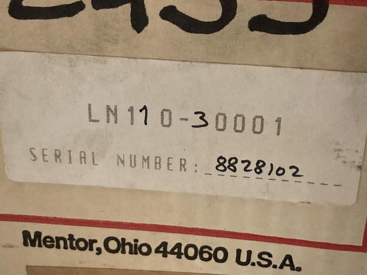 Used Namco,LN110-30001,Lasernet Smart Sensor 20-28