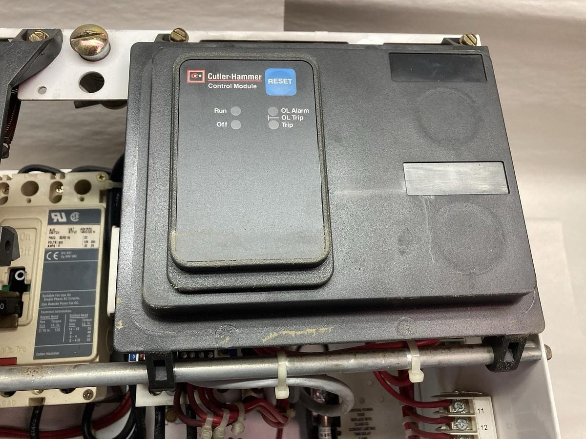 Used Cutler Hammer,Size 2,MCC Starter Feeder Bucket W200M2CFC