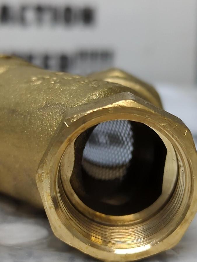 BUHLER,09-C-0062,WATER FILTER/STRAINER DN20 3/4 INCH NPT BRASS NOS