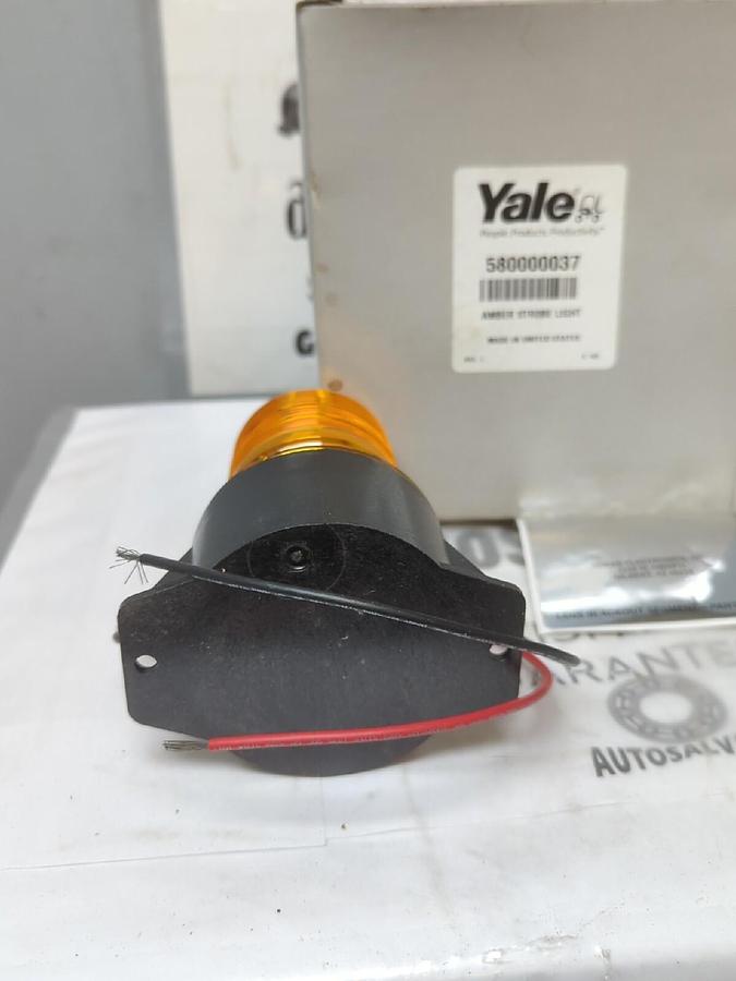 YALE TOMAR ,470S-1280,AMBER STROBE LIGHT 12-80VDC NOS