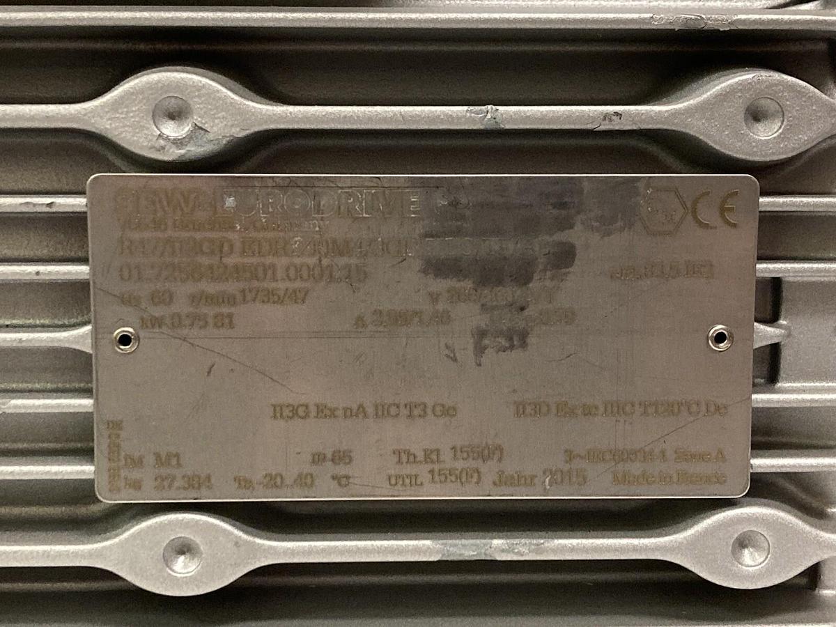 Sew-Eurodrive,R47/II2GD,Gearmotor 1735/47 RPM 266/460V