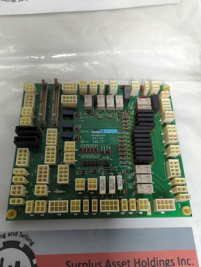 Used MAZAK,D65UB004310,CIRCUIT BOARD PRE-OWNED
