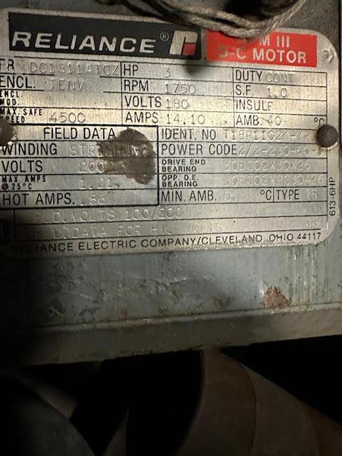 Used Reliance DC1811ATCZ