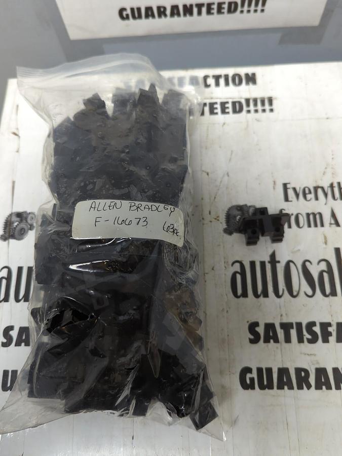 ALLEN BRADLEY,F-16673,TERMINAL BLOCK END SECTION LOT OF 63 NOS