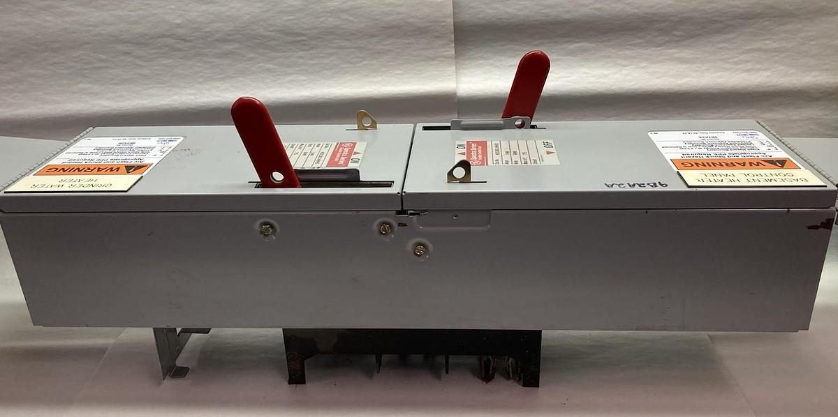 GE,ADS36100HD,3-Pole Fusible Panelboard Switch 100A 3P 600V Spectra Series