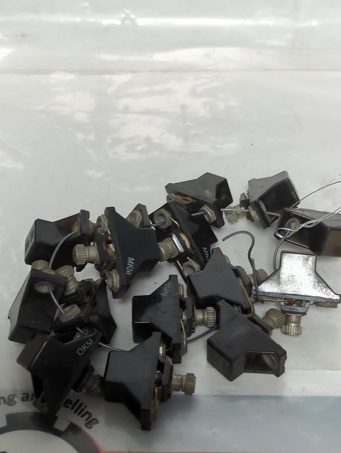 Used ALLEN BRADLEY,W30,THERMAL OVERLOAD HEATER ELEMENT LOT OF 15 PRE-OWNED