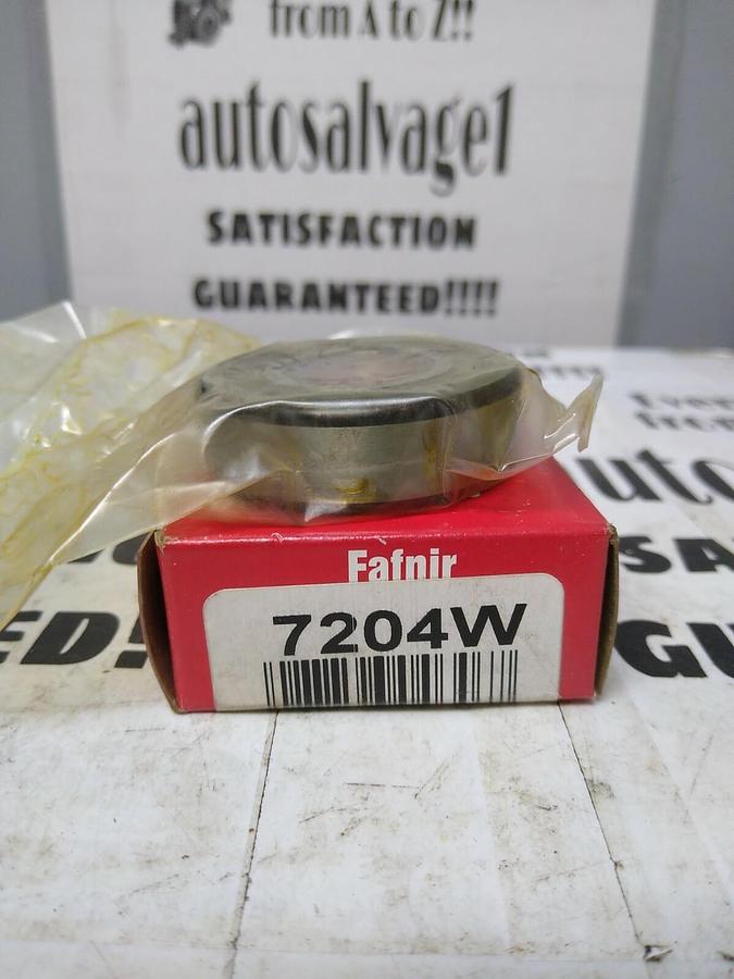 Used Fafnir,7204W,Angular Contact Ball Bearing NOS