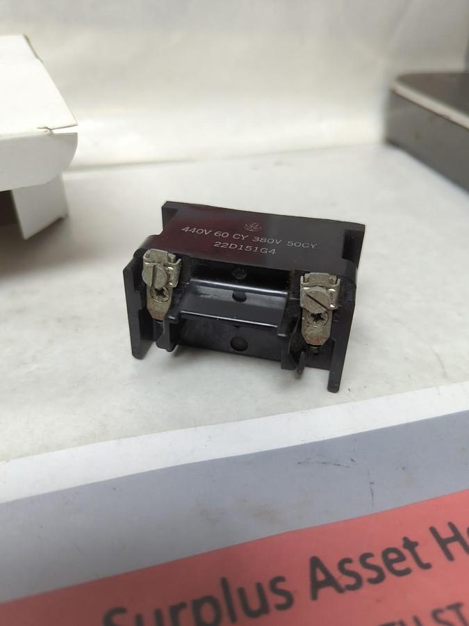 Used GENERAL ELECTRIC,22D15G4,MAGNETIC STARTER COIL 380V 50HZ/CY 440V 60HZ/ PRE-OWNED