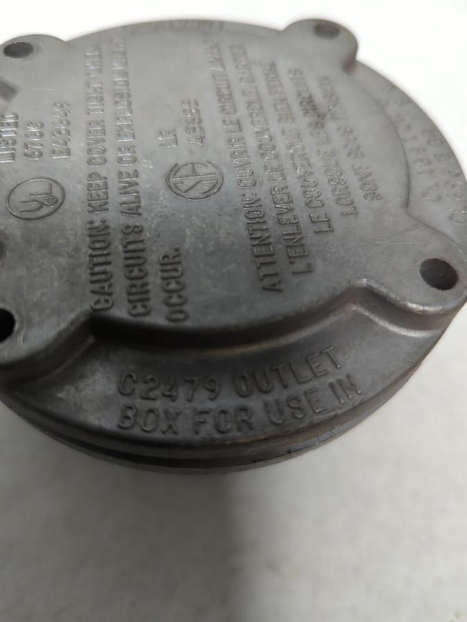 CROUSE-HINDS,C2479,CONDUIT OUTLET BOX FOR HAZARDOUS LOCATIONS NOS