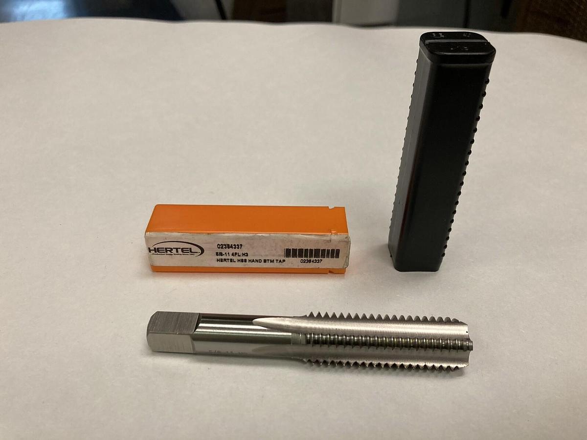 Hertel,02384337, 5/8 INCH NPT HSS Hand BTM Tap