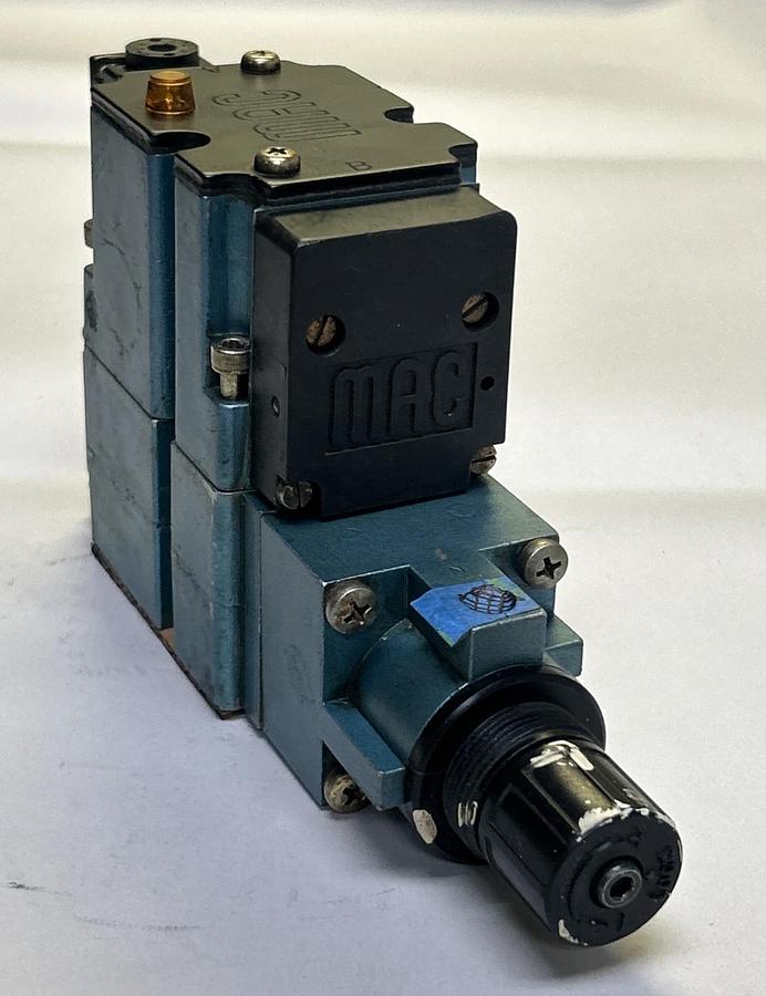 Used MAC VALVES,6313D-611-PM-111DA,SOLENOID VALVE W/ PR63A-21FA-9