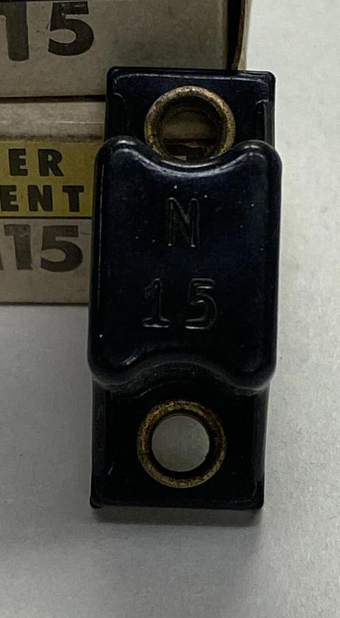 ALLEN BRADLEY,N15,OVERLOAD RELAY HEATER ELEMENT LOT OF 2 NOS