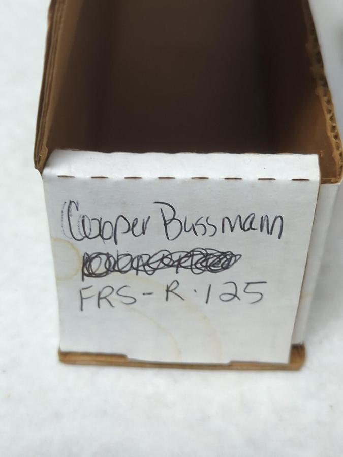 COOPER BUSSMANN,FRS-R-125,FUSETRON 125 AMP FUSE NOS