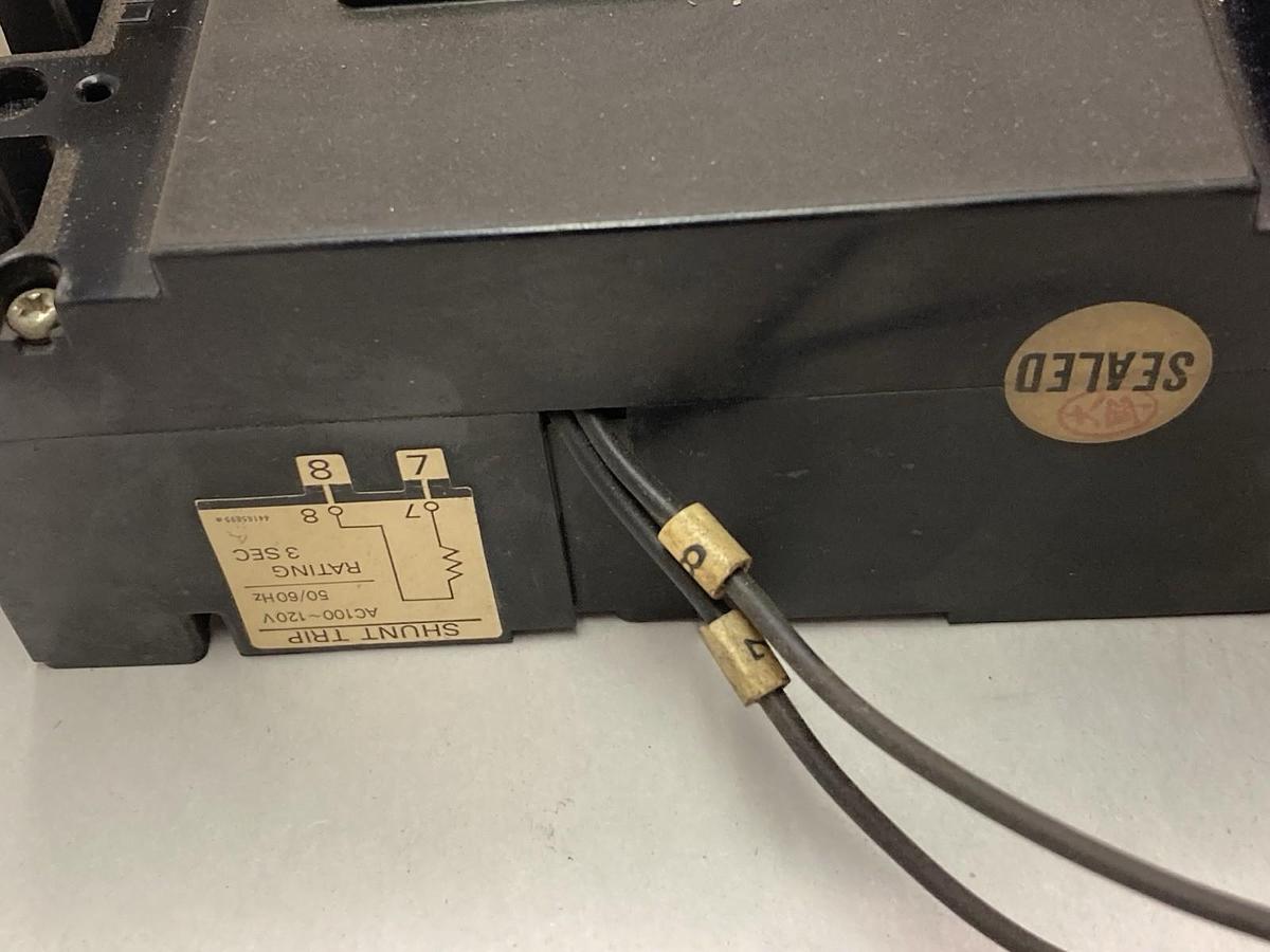 Used Fuji Electric,EA103A,3-Pole Circuit Breaker 100A 220V-460V