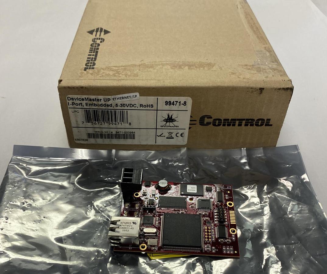 COMTROL,99471-8,DEVICEMASTER UP EMBEDDED ETHERNET IP MODULE NEW