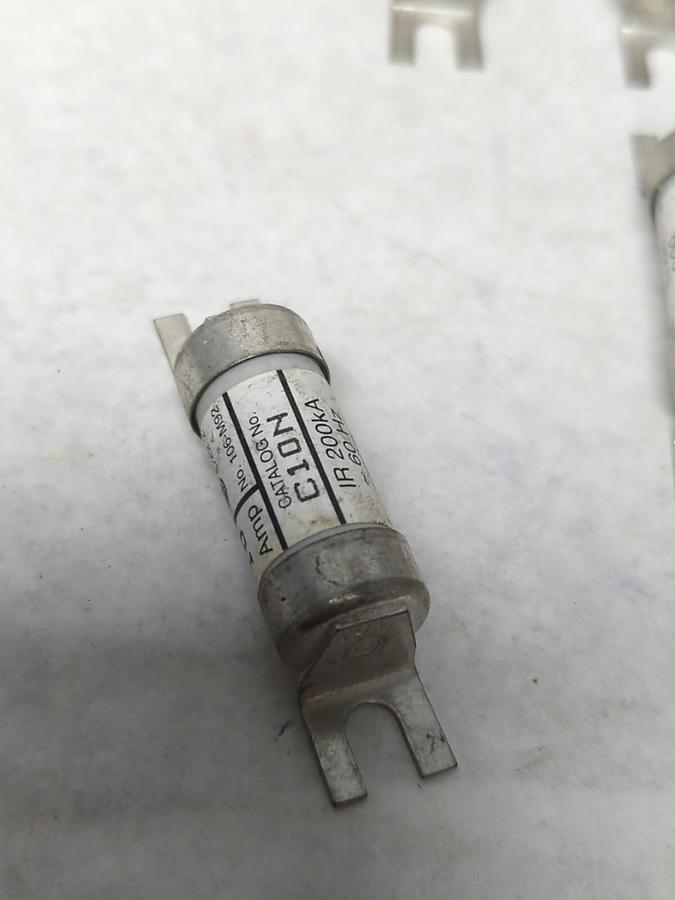 ENGLISH ELECTRIC,C10N,10 AMP 600V FUSE LOT OF 6 NOS
