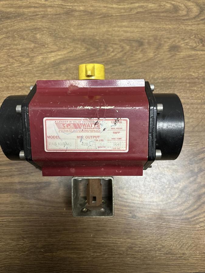 Used Watts Regulator,PAS1000M3,Pneumatic Valve