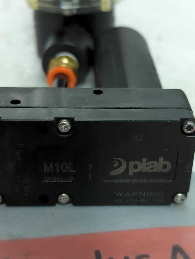 Used PIAB,PPSF 125-X10 M10L,PUMP & FILTER ASSEMBLY PRE-OWNED