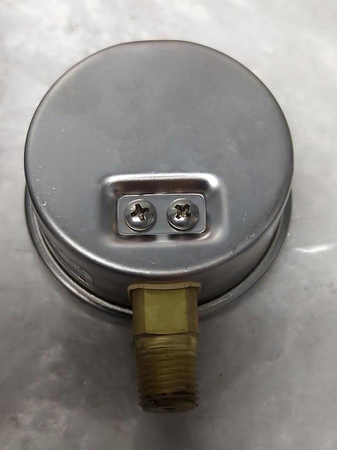 AMETEK USG,153246,GAUGE 2-1/2 IN FACE 1/4 IN NPT BOTTOM CONNECTION 0-15PSI NOS