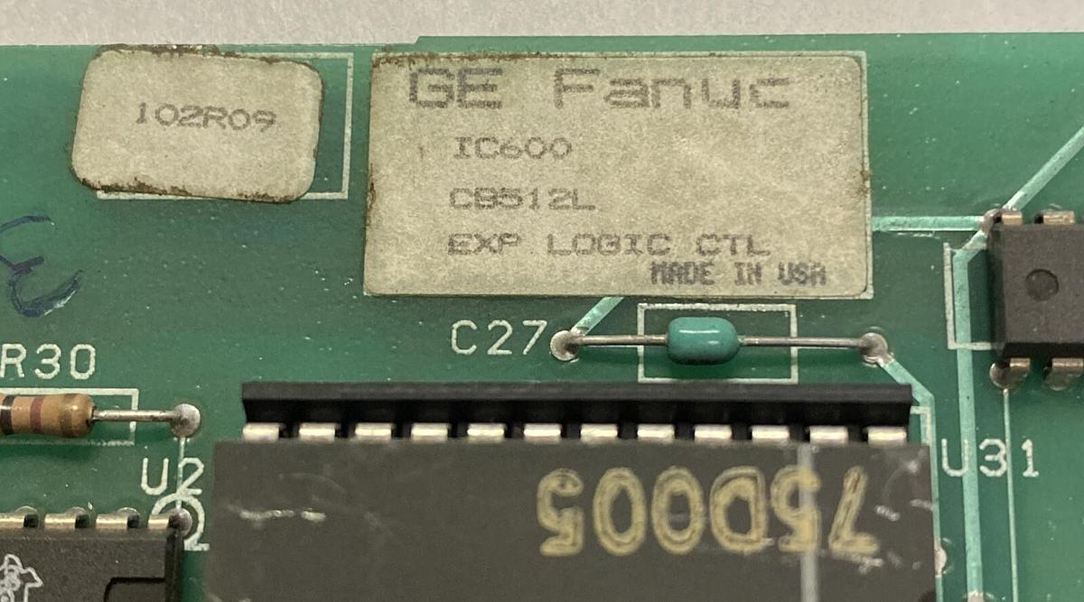 Used GE FANUC,IC600CB512L,LOGIC MODULE