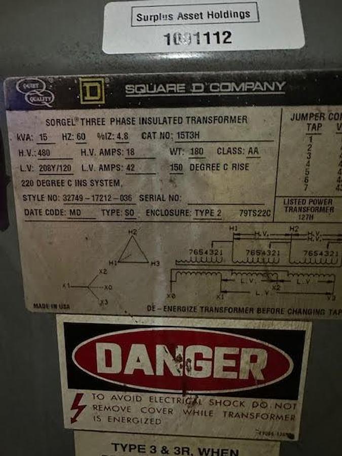 Used Square D 15