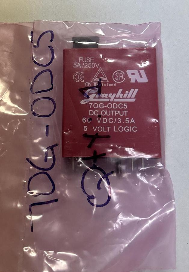 Used GRAYHILL,70G-ODC5,I/O MODULE NEW