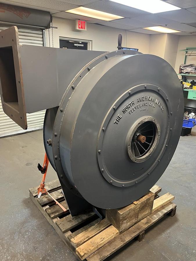 Used North American,2332-33/2-T6C,Turbo Blower 3000CFM 60HP 3560RPM