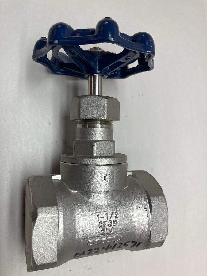 Powell,Figure 1861 1-1/2 Inch,Stainless Steel Globe Valve 200Wog 500F Max