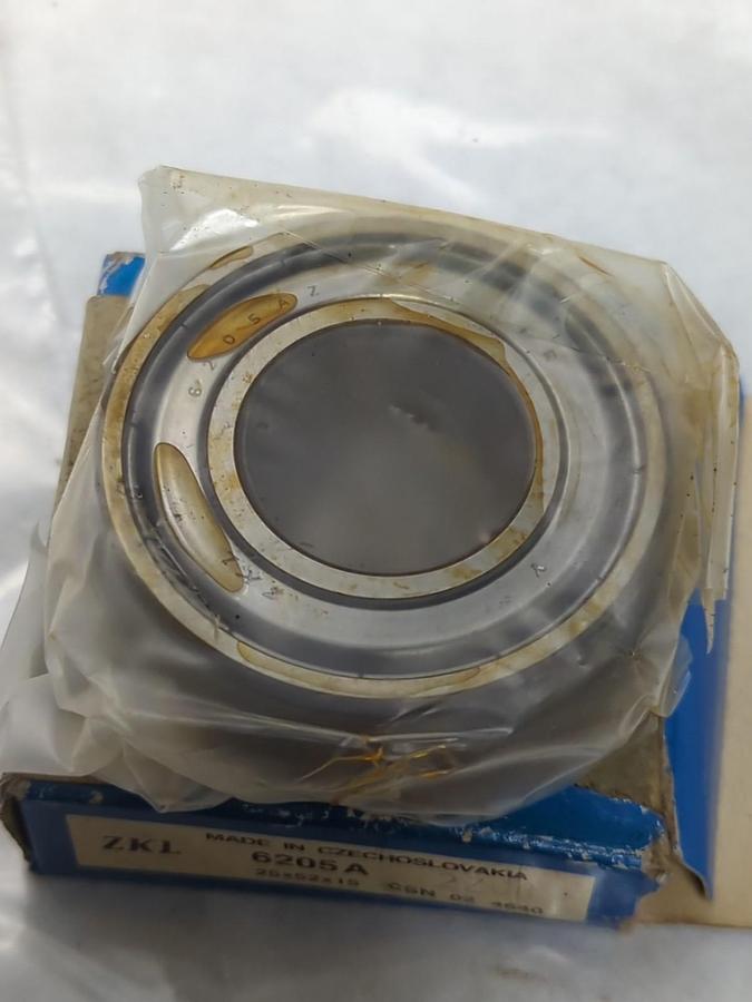 ZKL,6205A 2ZC3,DEEP GROOVE BALL BEARING LOT OF 2 NOS