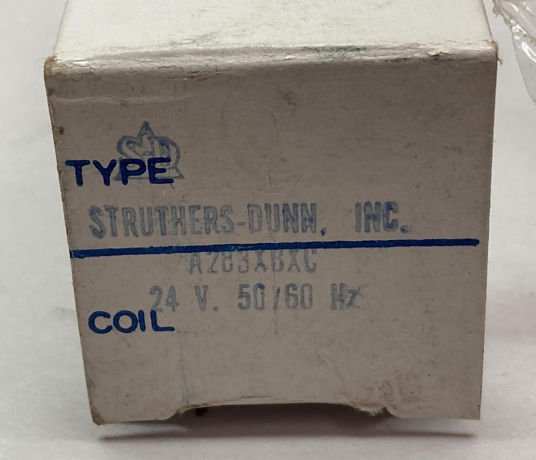 Used Struthers-Dunn,A283XBXC,Electromechanical Relay 24V 50/60Hz